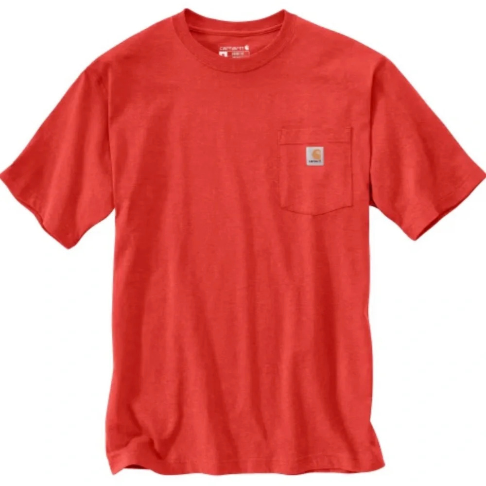 NWT Carhartt Men's Loose Fit Heavyweight Short-Sleeve Pocket T-Shirt